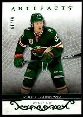 Kirill Kaprizov [Emerald] Hockey Cards 2021 Upper Deck Artifacts Prices