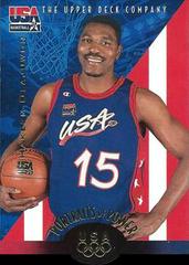 Hakeem Olajuwon #54 Basketball Cards 1996 Upper Deck USA Prices