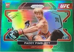 Paddy Pimblett [Green] Ufc Cards 2022 Panini Prizm UFC Prices