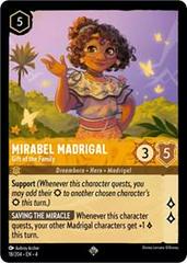 Mirabel Madrigal - Gift of the Family #18 Lorcana Ursula's Return Prices