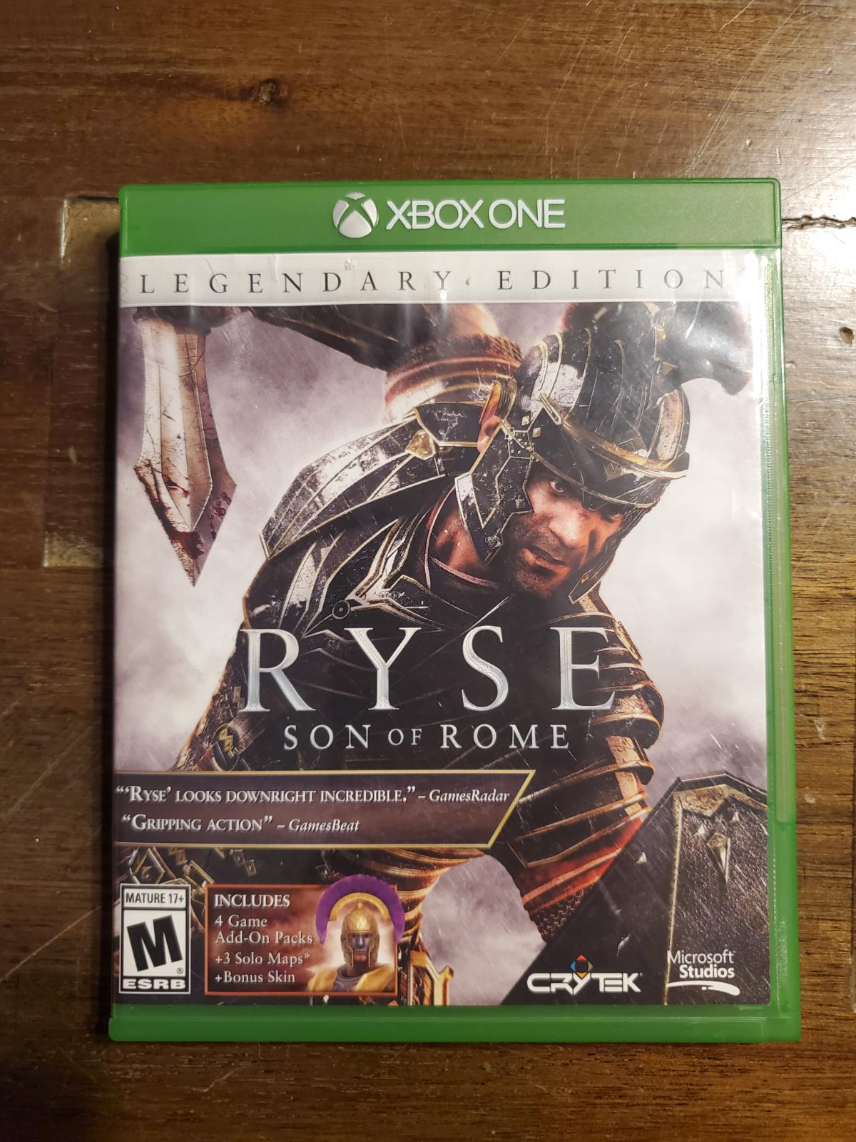 Jeu Xbox One - Ryse: Son Of Rome - Version Française - Complet (Boîte + Manuel)