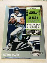 Russell Wilson #10 Football Cards 2018 Panini Contenders Optic Prices