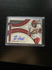 Breece Hall [Ruby] #II-BHA Football Cards 2022 Panini Immaculate Collegiate Introductions Autographs Prices