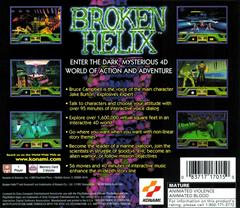 Back Cover | Broken Helix Playstation