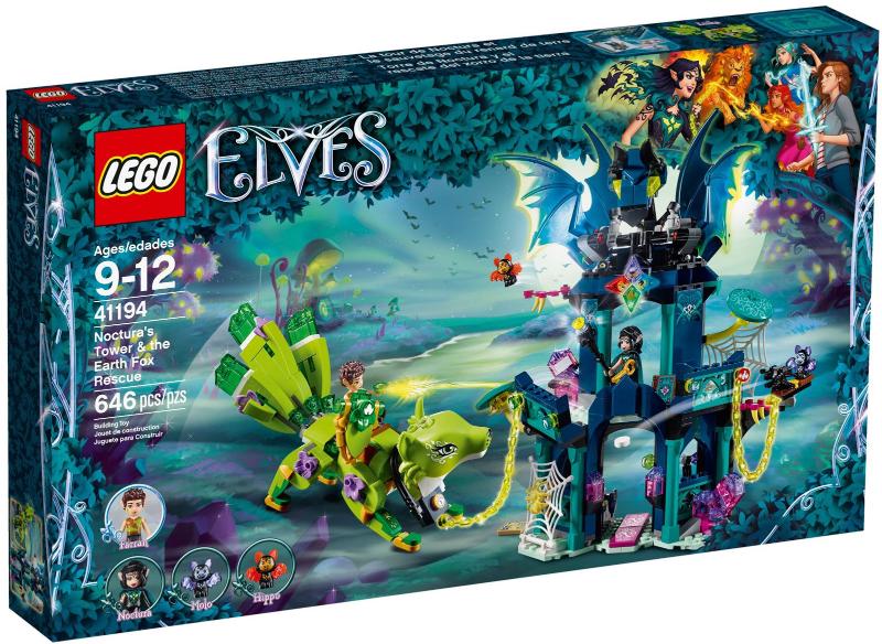 Noctura's Tower & the Earth Fox Rescue #41194 LEGO Elves