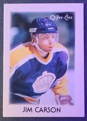 Jim Carson Hockey Cards 1987 O-Pee-Chee Minis Prices