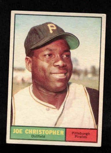 Joe Christopher | Graded 6 | 1961 Topps