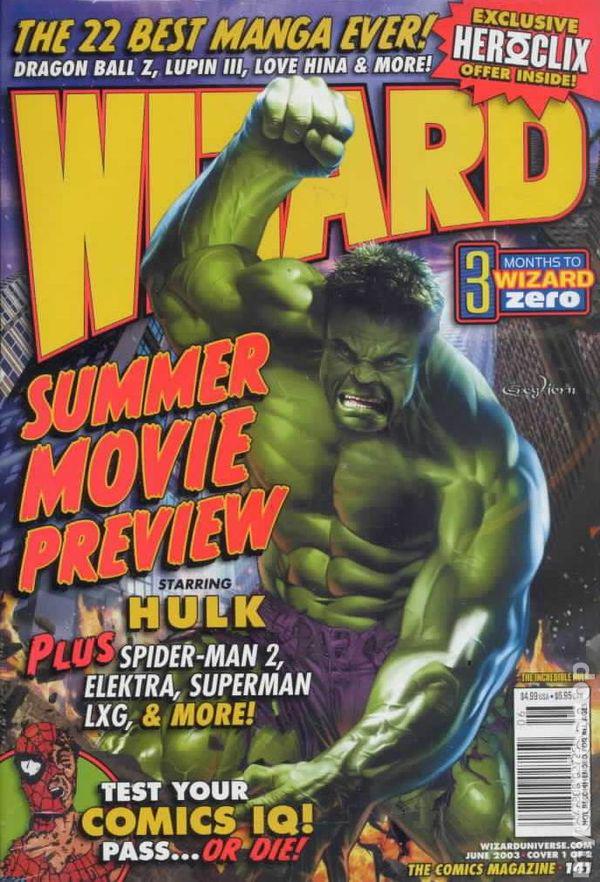 Wizard Magazine 141 (2003) Prices Wizard Magazine Series