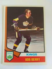 Bob Berry #18 Hockey Cards 1974 O-Pee-Chee Prices