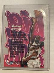 Back | Shawn Kemp Basketball Cards 1996 Skybox Z Force Big Men on Court