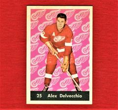 Alex Delvecchio #25 Hockey Cards 1961 Parkhurst Prices