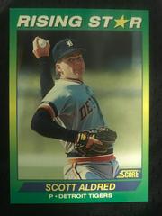 Scott Aldred #41 Baseball Cards 1992 Score Rising Stars Prices