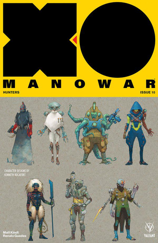 X-O Manowar [Rocafort 1:20] #10 (2017) Comic Books X-O Manowar