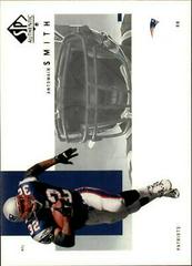 Antowain Smith #55 Football Cards 2001 SP Authentic Prices