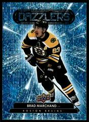 Brad Marchand [Blue] Hockey Cards 2022 Upper Deck Dazzlers Prices