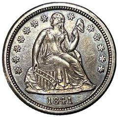1841 Coins Seated Liberty Dime Prices