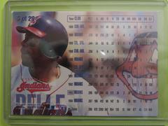 Belle 3 Reverse | Albert Belle Baseball Cards 1995 Fleer