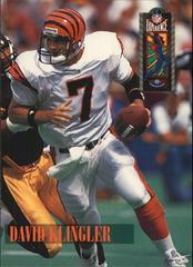 David Klingler Football Cards 1994 Classic NFL Experience Prices