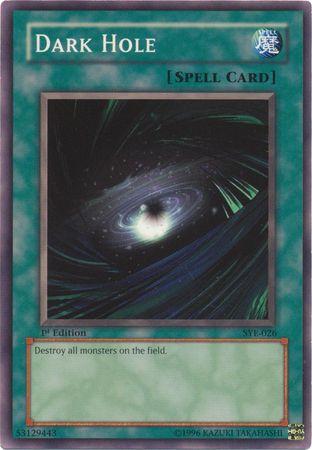 Dark Hole [1st Edition] SYE-026 YuGiOh Starter Deck: Yugi Evolution