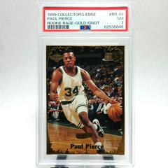 Paul Pierce #RR-49 Basketball Cards 1999 Collector's Edge Rookie Rage Prices