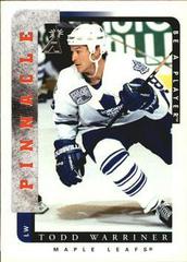 Todd Warriner #122 Hockey Cards 1996 Pinnacle Be a Player Prices