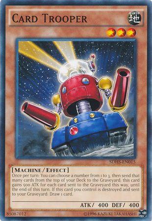 Card Trooper SDHS-EN015 YuGiOh Structure Deck: HERO Strike