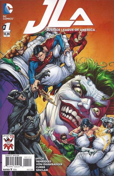 Justice League of America [Joker 75th Anniversary] #1 (2015) Comic Books Justice League of America