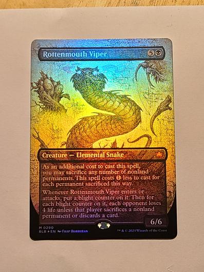 Rottenmouth Viper [Borderless Foil] #290 photo