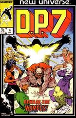 D.P. 7 #4 (1986) Comic Books DP7 Prices