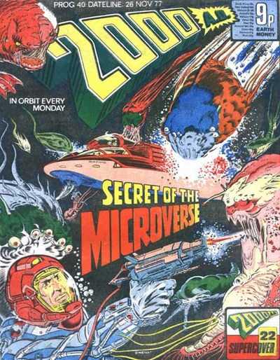 2000 AD #40 (1977) Comic Books 2000 AD