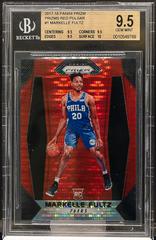 Markelle Fultz [Red Pulsar] Basketball Cards 2017 Panini Prizm Prices