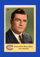 Ken Reardon #22 Hockey Cards 1959 Parkhurst Prices