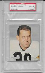Clendon Thomas Football Cards 1964 Kahn's Wieners Prices