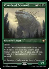 Craterhoof Behemoth Magic Commander Masters Prices