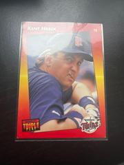 Kent Hrbek Baseball Cards 1992 Panini Donruss Triple Play Prices