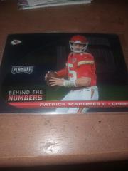 Patrick Mahomes ll [Behind The Numbers] #BTN-PMA Football Cards 2021 Panini Playoff Behind the Numbers Prices