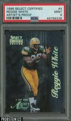 Reggie White [Artist's Proof] #4 Football Cards 1996 Select Certified Prices