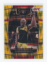 Anderson Silva [Gold Flash] Ufc Cards 2022 Panini Select UFC Prices