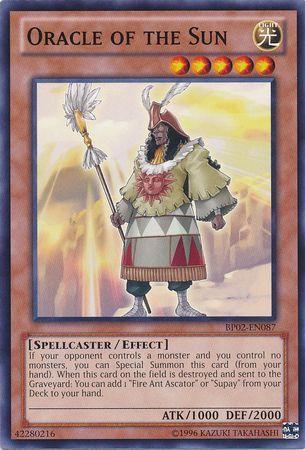 Oracle of the Sun BP02-EN087 YuGiOh Battle Pack 2: War of the Giants