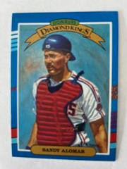 Sandy Alomar [Diamond Kings] Baseball Cards 1991 Donruss Prices