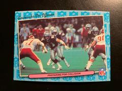 Preparing for Collision [Offense] Football Cards 1986 Fleer Team Action Prices