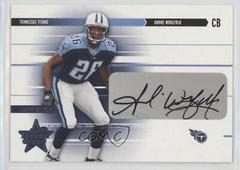 Andre Woolfolk [Autograph] #244 Football Cards 2003 Leaf Rookies & Stars Prices