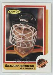 Richard Brodeur #246 Hockey Cards 1986 O-Pee-Chee Prices