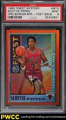 Scottie Pippen [Orange Border Refractor Test Issue] Basketball Cards 1995 Finest Mystery Prices