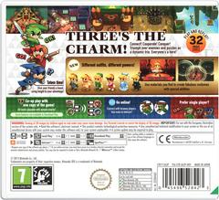 Case Back | Zelda Tri Force Heroes PAL Nintendo 3DS