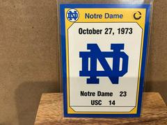 1973 USC Football Cards 1990 Notre Dame Collegiate Collection Prices