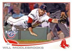 Will Middlebrooks #210 Baseball Cards 2013 Topps Opening Day Prices