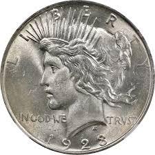 1923 [VAM-1O] Coins Peace Dollar