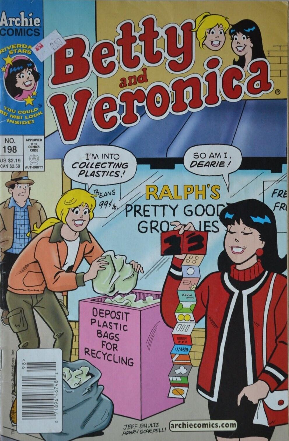 Betty And Veronica [Newsstand] #198 (2004) Comic Books Betty and Veronica