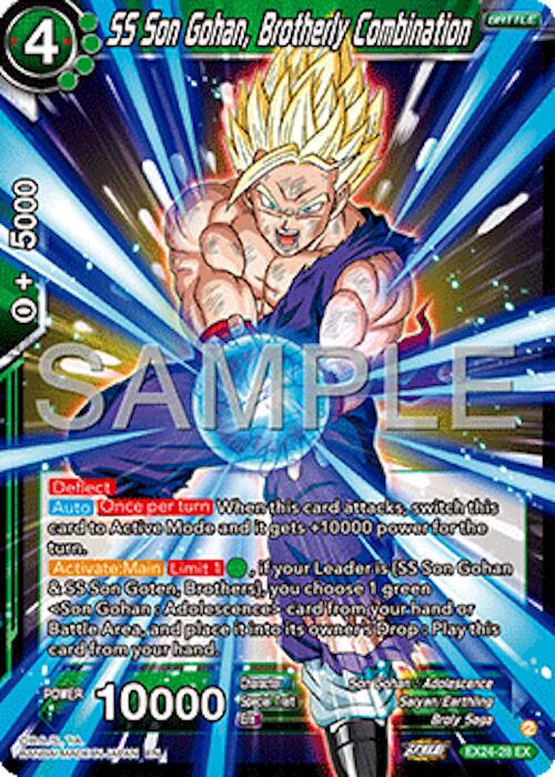 SS Son Gohan, Brotherly Combination [Foil] EX24-28 Dragon Ball Super Premium Anniversary Box 2024